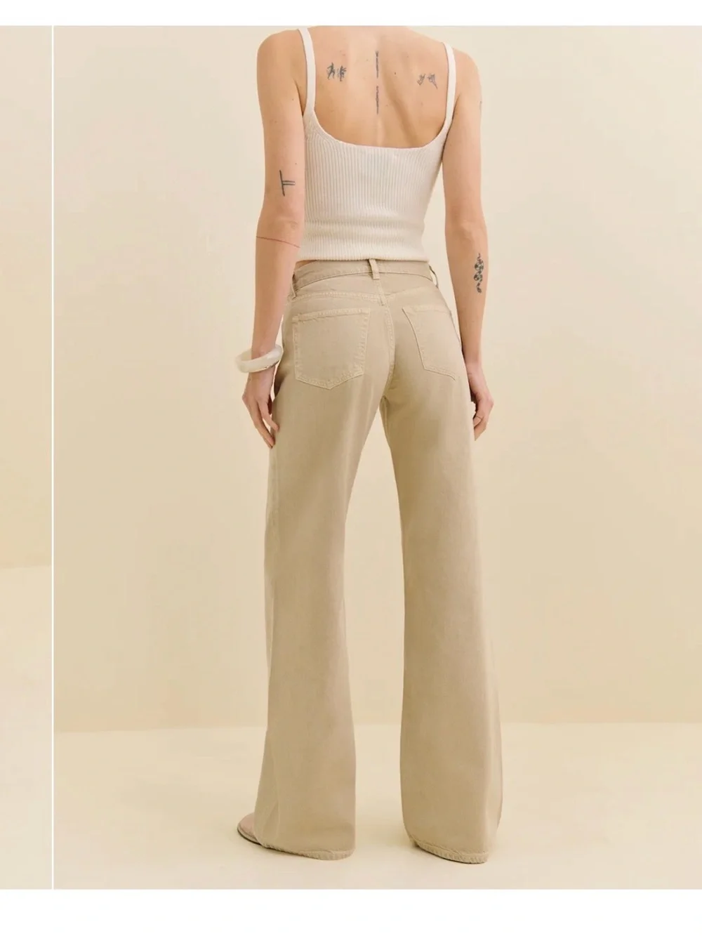 Reformation Cary Low Rise Slouchy Wide Leg - Picture 5 of 8